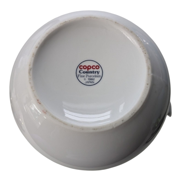 Copco Country Vintage Pitcher Caraf Japan Porcelain Hearts Farmhouse Cottagecore - Picture 8 of 9